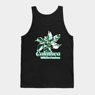 Calathea White Fusion Tank Top